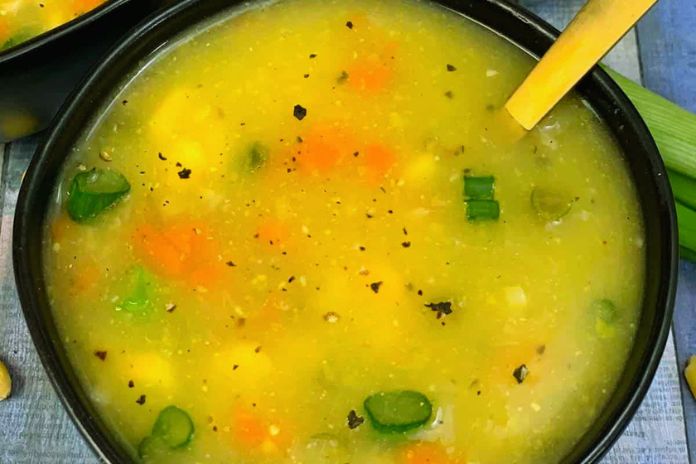Corn Soup Recipe