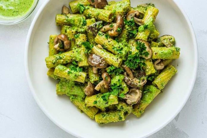 Mushroom And Walnut Pesto Recipe